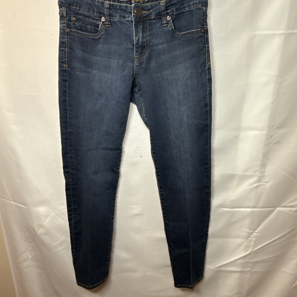Kut From The Kloth Jeans Women's 6 Blue Diana Skinny Denim Pants Pockets Ladies